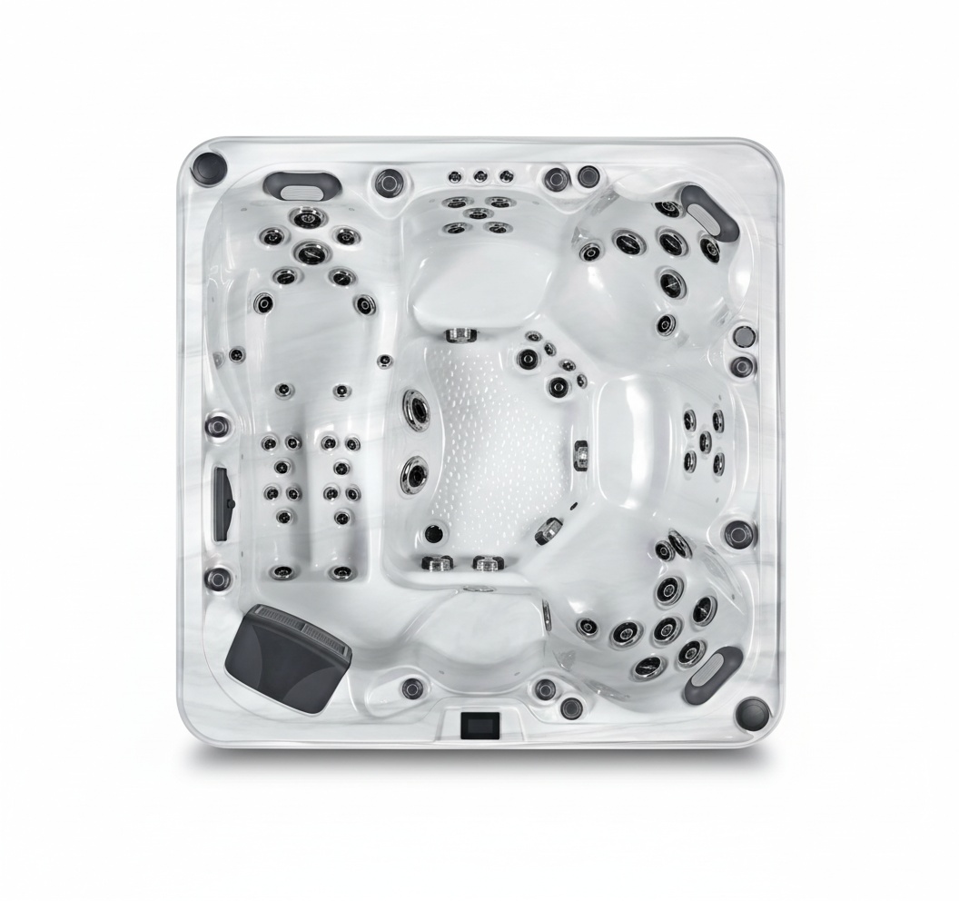 Hot Tub - Zewnętrzna wanna z hydromasażem z akrylu