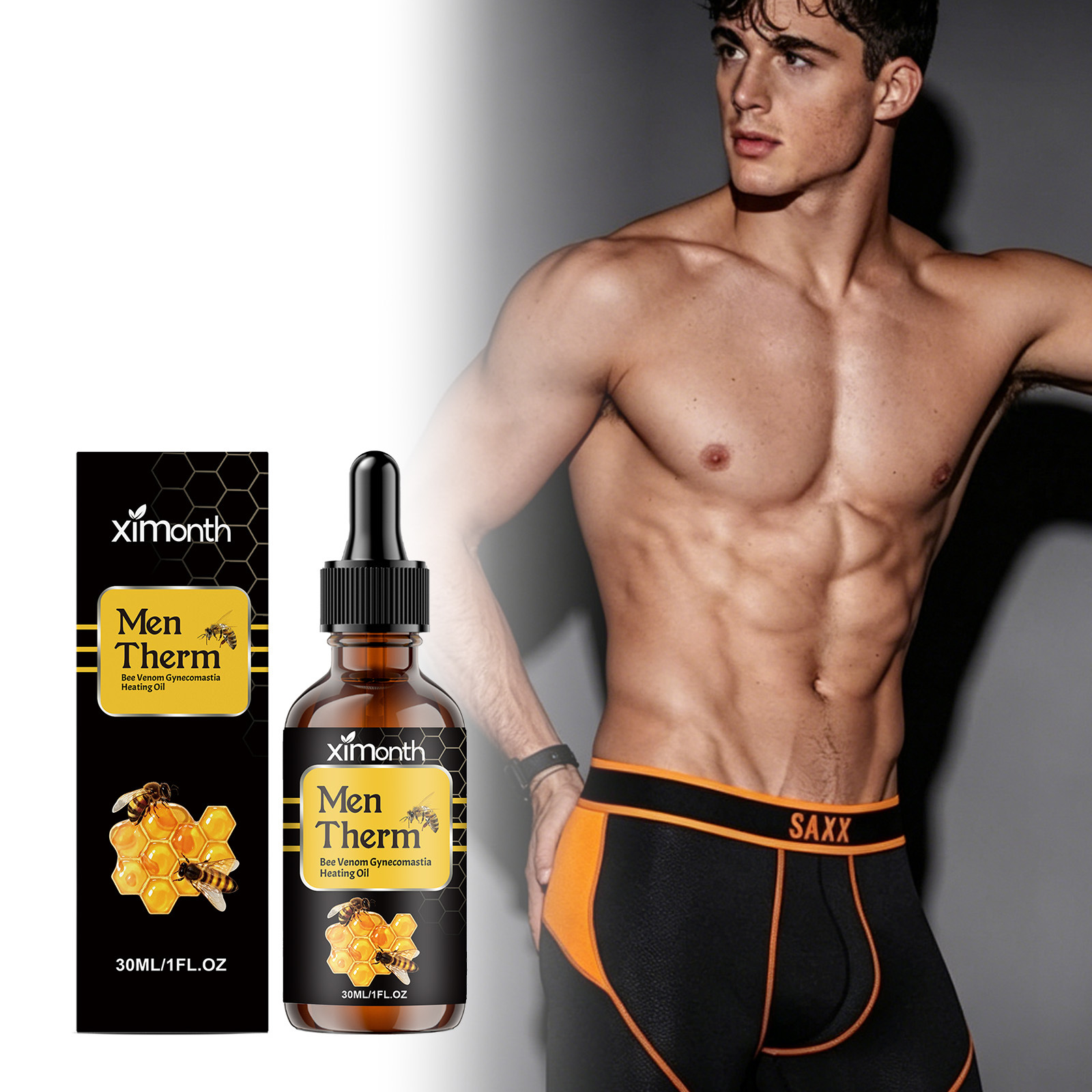 Body Oil - 30 ml serum do modelowania klatki