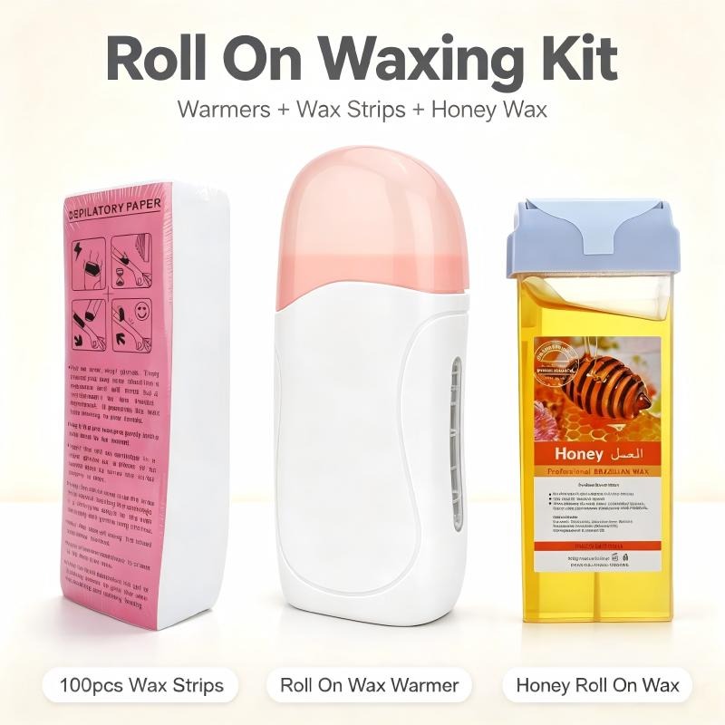 Wax Warmer - Zestaw do depilacji dla kobiet w