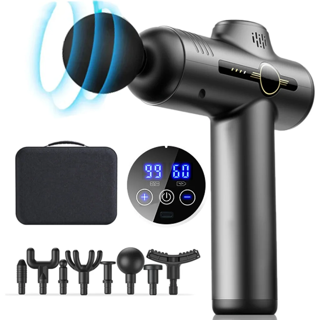 Massage Gun - Elektryczny pistolet do masażu, masażer do