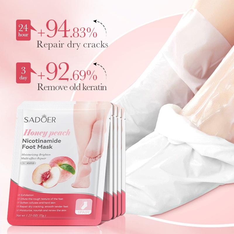 Foot Spa - 1 Para Masek do Stóp SADOER