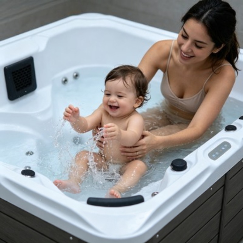 Wanna z hydromasażem Spa Jacuz – Hot Tub recenzja i cena