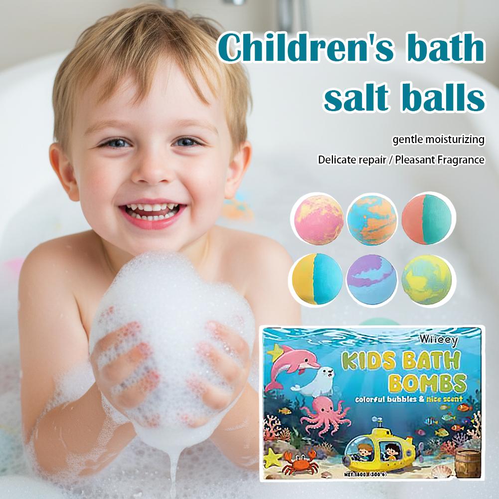 Zestaw 6 sztuk kolorowych, mus – Bath Salts recenzja i cena