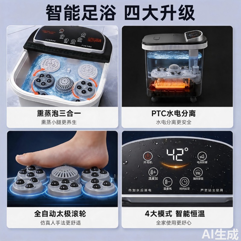 Elektryczna wanna do kąpieli s – Spa Massager recenzja i cena