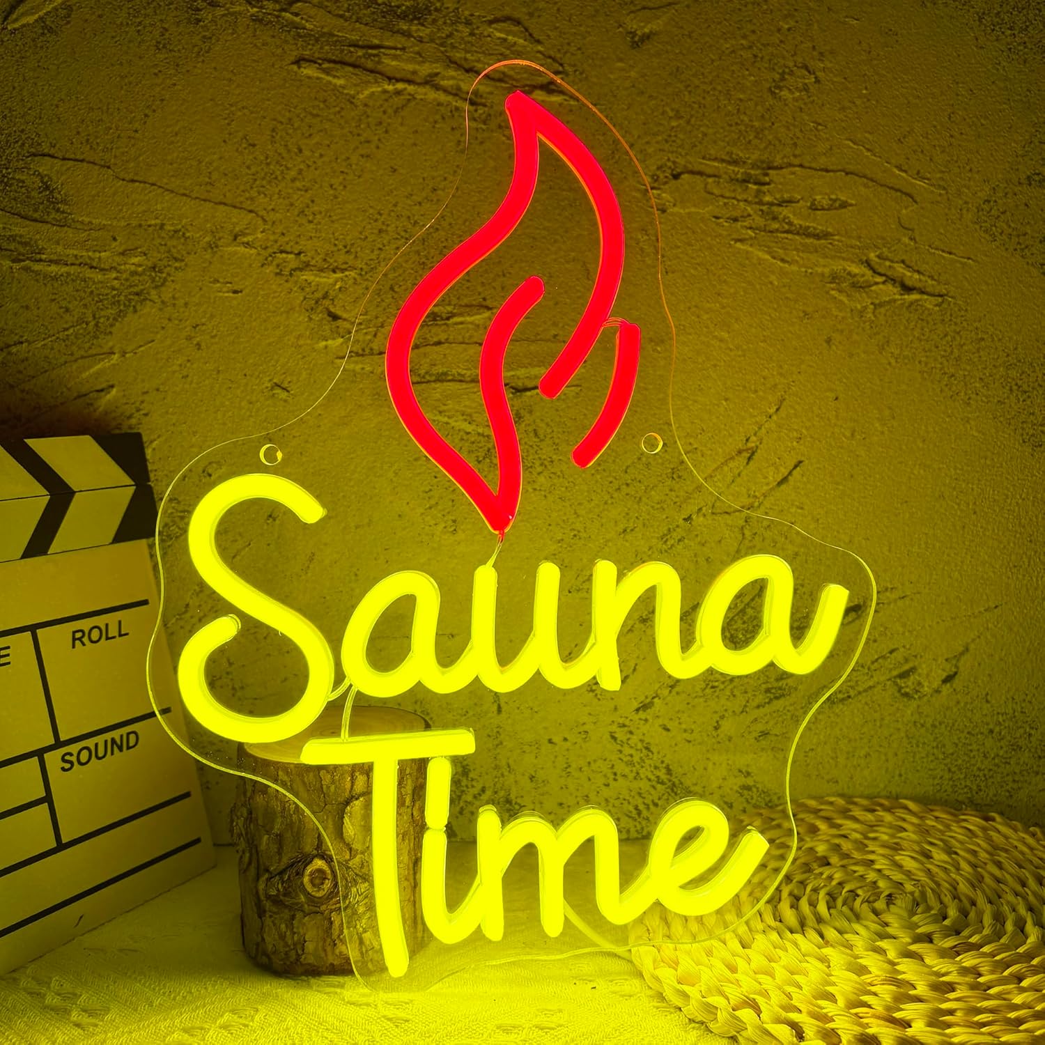 Neonowy Znak Sauna Time, Neono – Spa Wellness Gym recenzja i cena